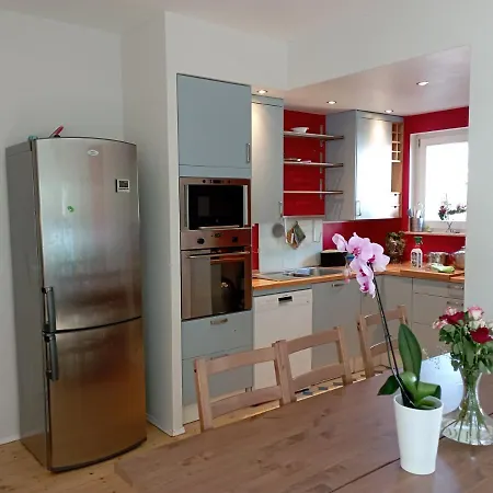 Lägenhet Komplette Wohnung Mit Kamin Und Fussbodenheizung & Kostenlosen Wlan Darmstadt